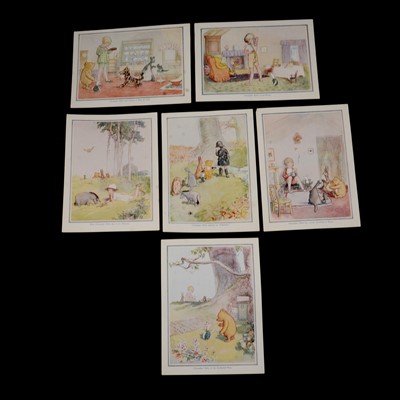 Lot 230 - Six Winnie the Pooh prints, published iwth...