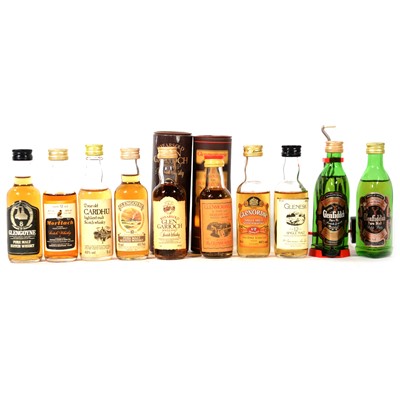 Lot 171 - Collection of twenty eight assorted single Highland malt whisky miniatures