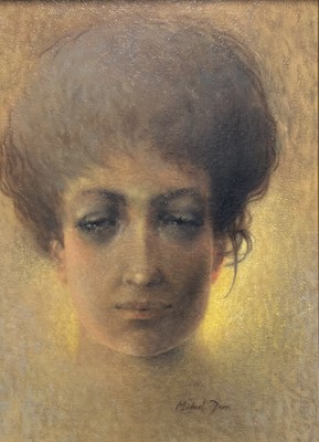 Lot 800 - Michael Tain, Head of a woman