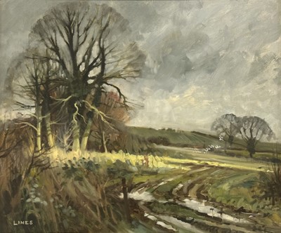 Lot 779 - John Lines, Back Lane Sunlight and one other.