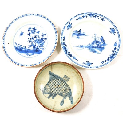 Lot 71 - Quantity of Chinese ceramic plates and bowls