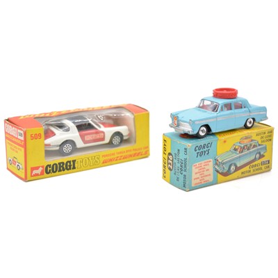 Lot 143 - Corgi Toys, two diecast models including 236 Austin A60 etc