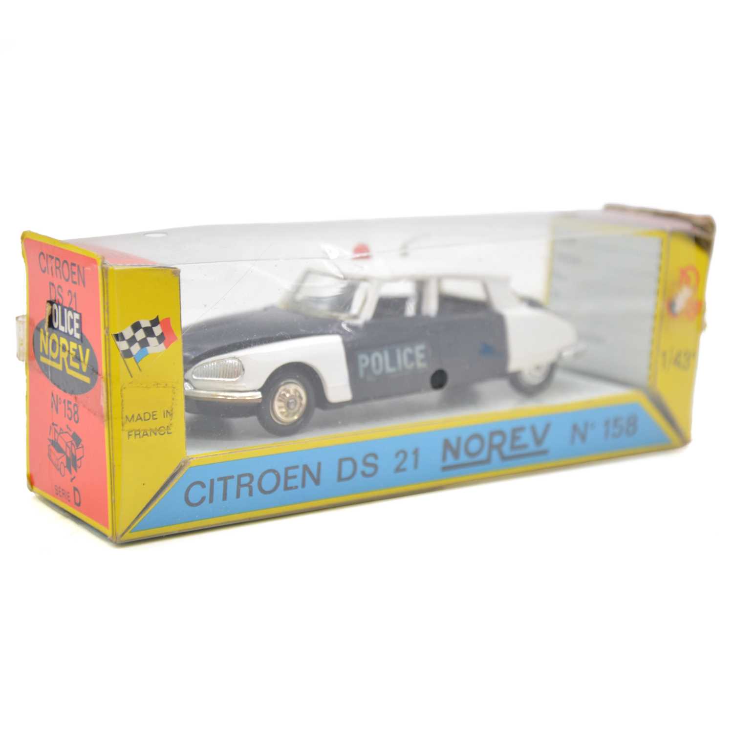 NOREV Citroën DS 21 Gris Clair, Miniature 1/43, En Boîte, Occasion