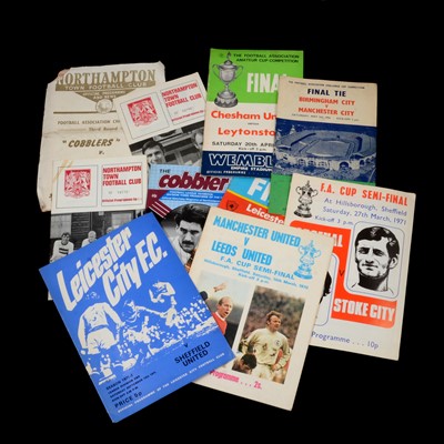 Lot 202 - A collection of Football Programmes, 1950's 1960's 1970's