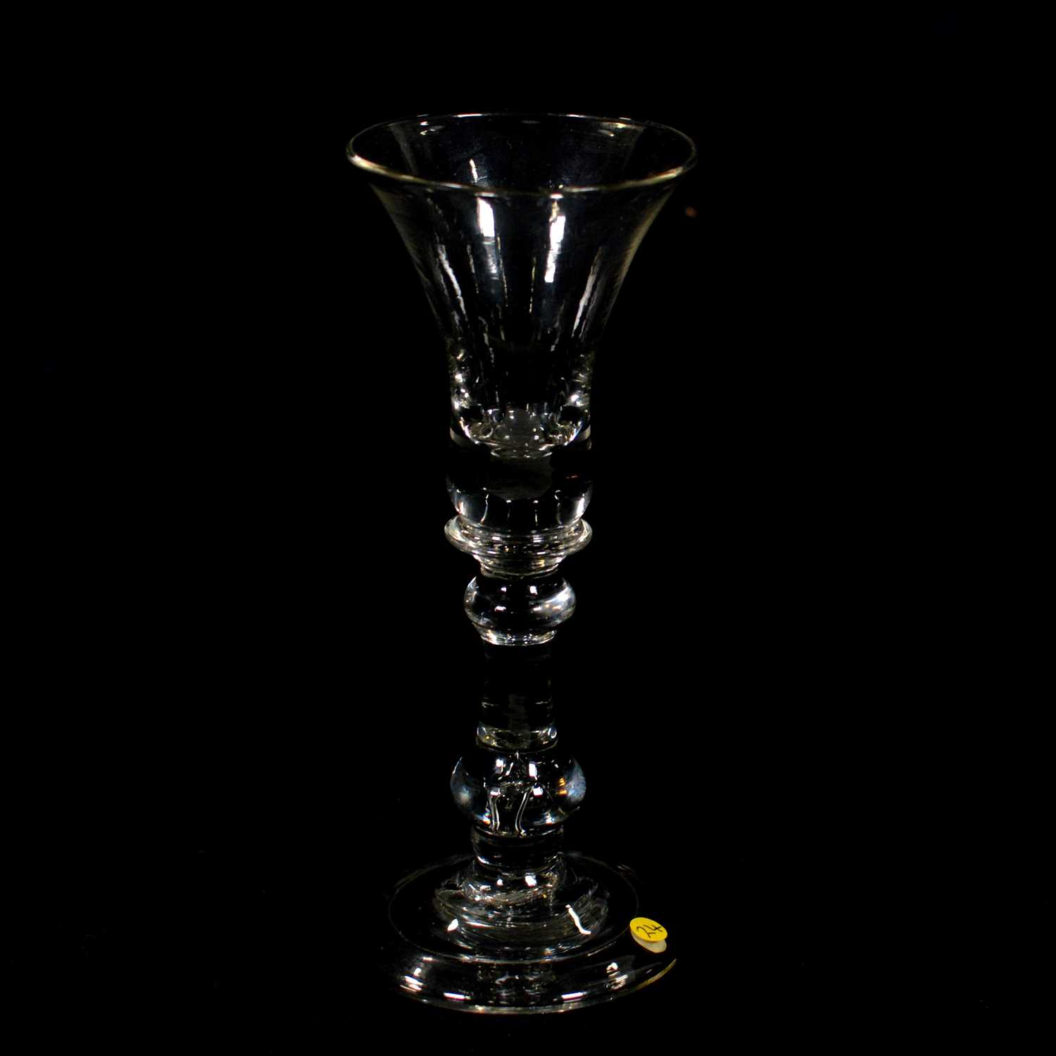 Lot 665 - Balustroid wine glass