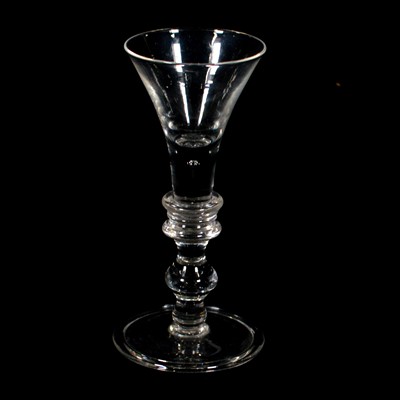 Lot 673 - Balustroid wine glass