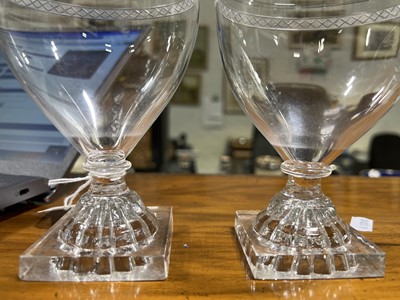 Lot 606 - Pair of rummers