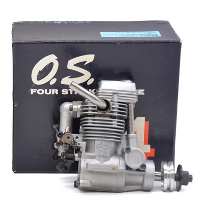 Lot 387 - An O.S. FS-26 four-stroke diesel engine, boxed