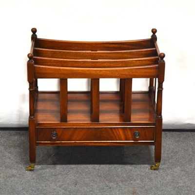 Lot 462 - Reproduction mahogany canterbury