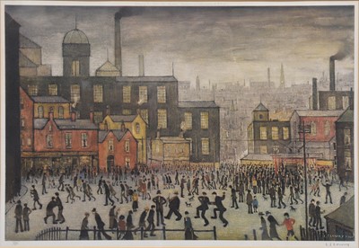 Lot 206 - After Laurence Stephen Lowry, Our Town