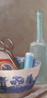 Lot 388 - Gerald Norden, Still life with Meissen Coffee Pot