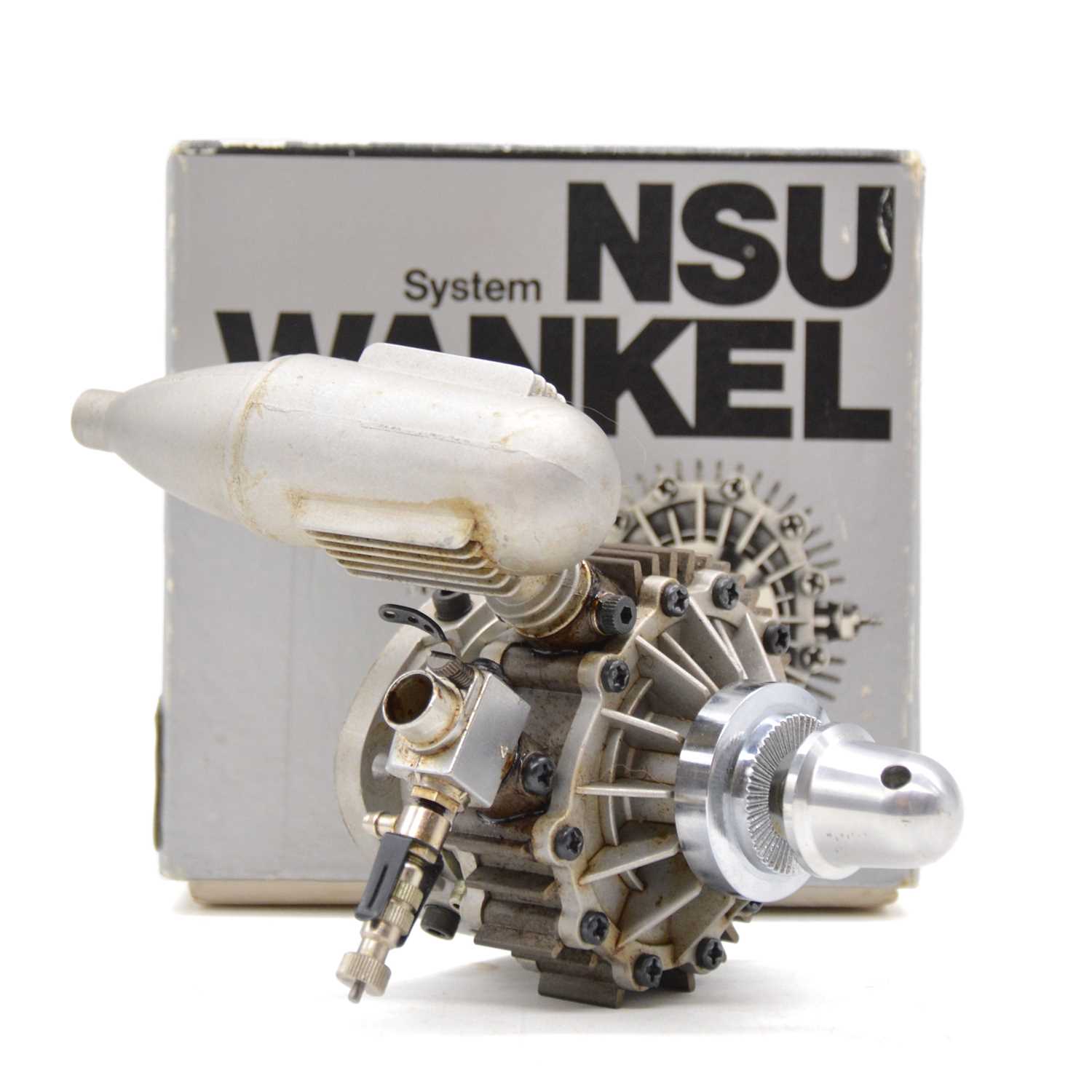 Lot 462 - O.S. wankel 1st model aero engine, boxed