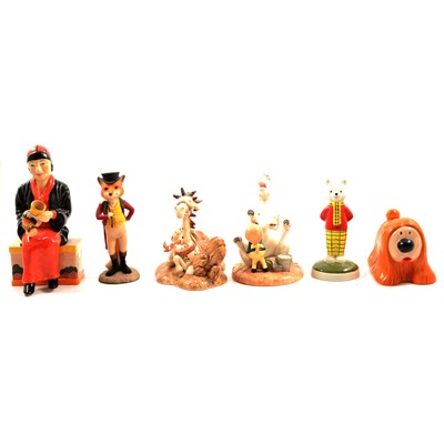 Lot 26 - Six modern collectable ceramic figurines
