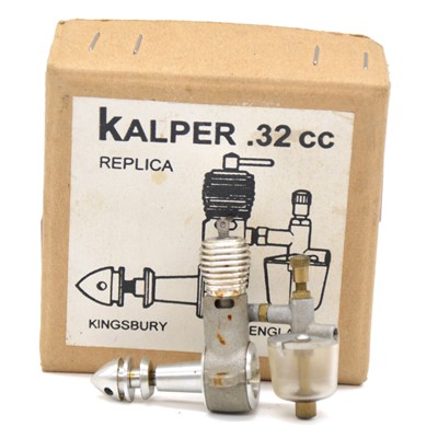 Lot 403 - A replica of a Kalper .32cc diesel engine