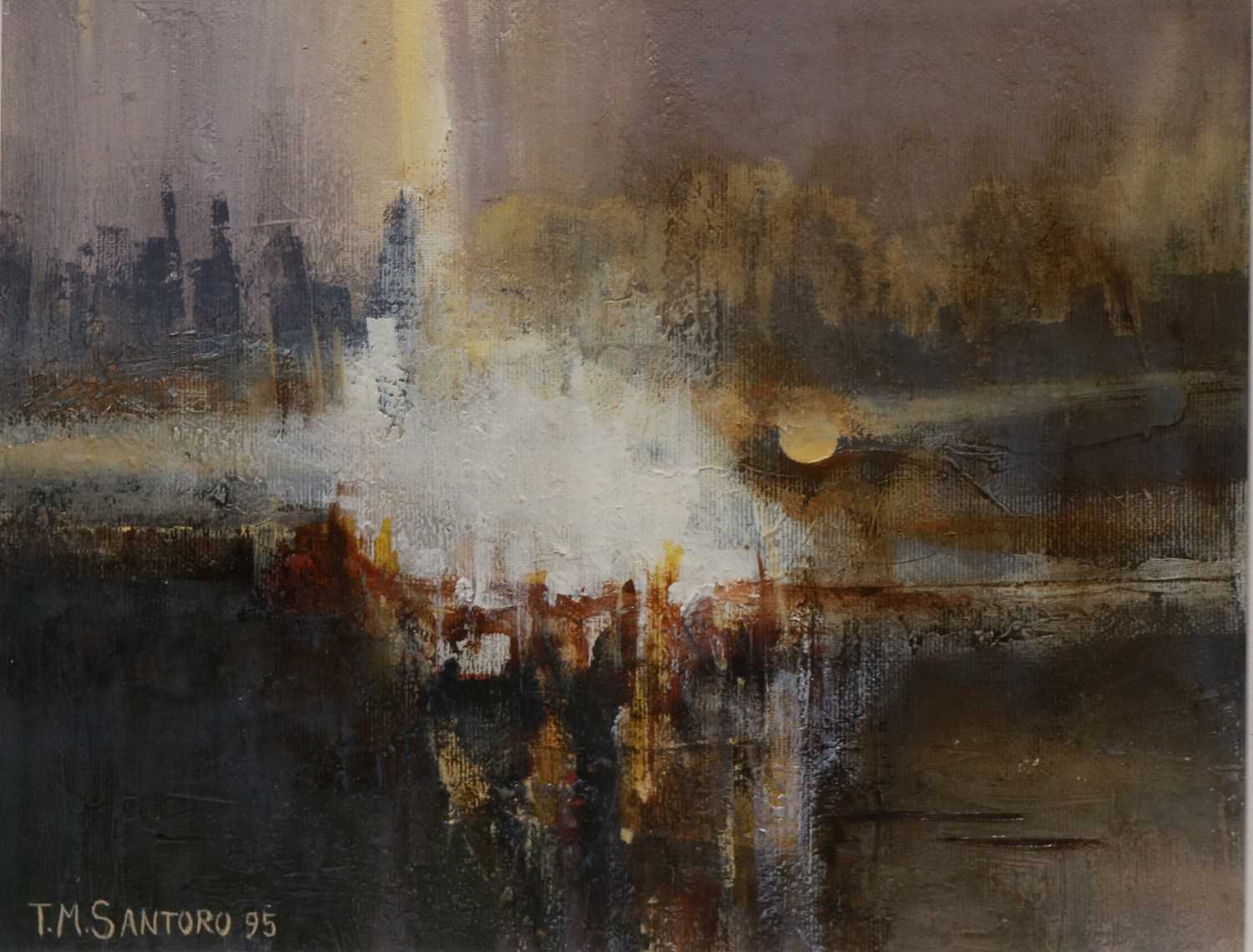 Lot 378 - Tommaso Maurizio Santoro, Notturno Sul Largo