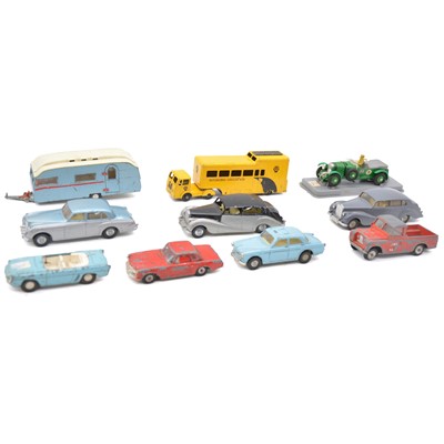 Lot 107 - One tray of mostly Tri-ang Spot-on die-cast models.