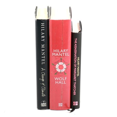 Lot 158 - Hilary Mantel, three volumes