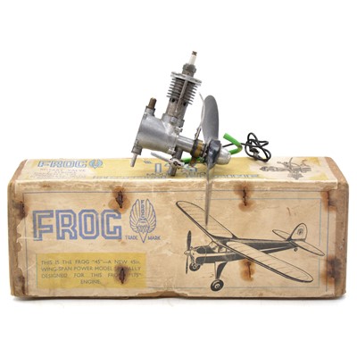 Lot 345 - Frog 175 spark ignition engine, boxed