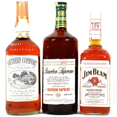 Lot 131 - Three bottles of American bourbon whiskey, circa 1980s bottlings