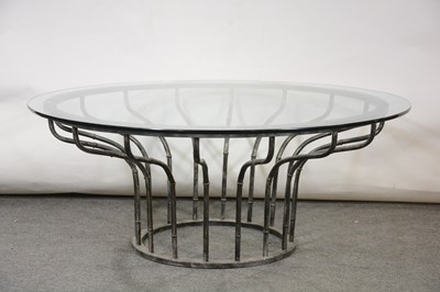 Lot 385 - Modern suite of metal conservatory furniture