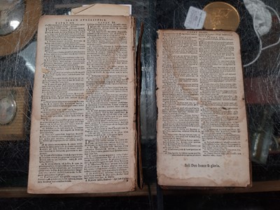 Lot 238 - Latin Bible: Biblia Sacra, 1656