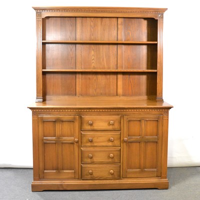 Lot 468 - Suite of Ercol elm furniture