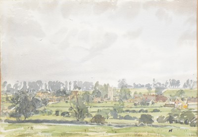 Lot 396 - Ralph Hartley, Summer Morning, Warkton, and View of Warkton.