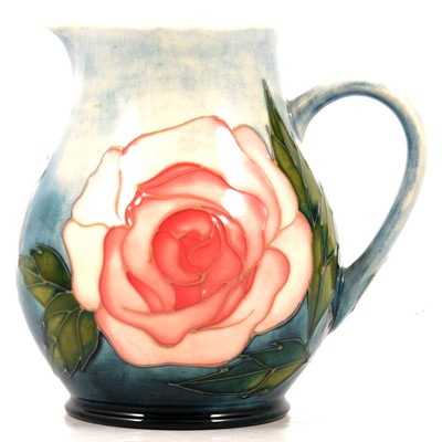 Lot 4 - Moorcroft Pottery, 'Roses' design jug, produced for the MCC