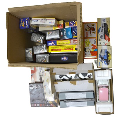 Lot 216 - A box of modern die-cast model vehicles, including Corgi, Oxford; Atlas, and others