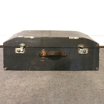 Lot 440 - Vintage car luggage box