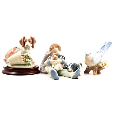 Lot 9 - Small collection of Lladro bird and animal models