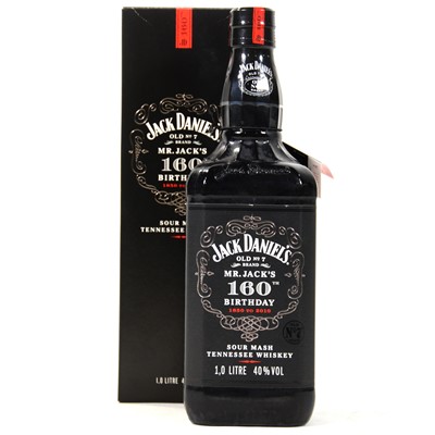 Lot 274 - Jack Daniel's 'Old No 7 - Mr Jack's 160th Birthday edition' Tennessee Whiskey