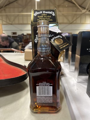 Lot 272 - Jack Daniel's 'Old No 7' brand Tennessee Whiskey, 1981 Gold Medal Replica Bottle