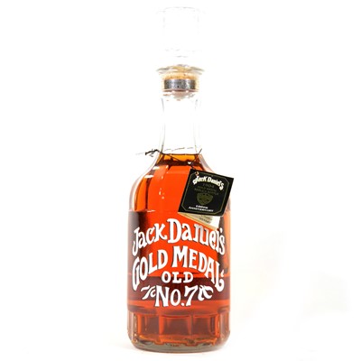 Lot 278 - Jack Daniel's 'Old No 7' brand Tennessee Whiskey, 1904 Gold Medal Replica Bottle