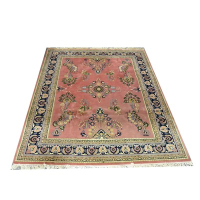 Lot 591 - Indian Kaimuri wool carpet