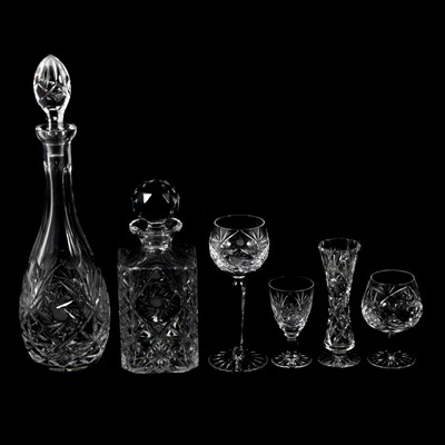 Lot 43 - our Stuart crystal glasses, cased and other crystal