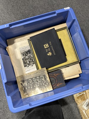 Lot 142 - Transcript diary, photographs, prints