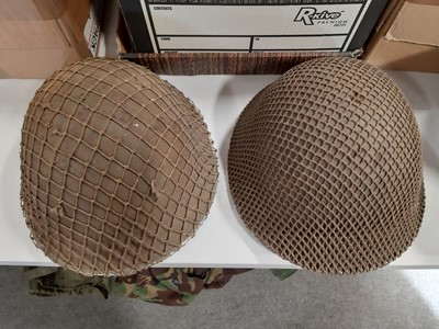 Lot 126 - British WWII and Home Front helmets