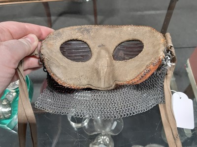 Lot 130 - WWI Tank Crew splatter mask