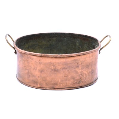 Lot 495 - Quantity of copper 'estate' kitchen wares