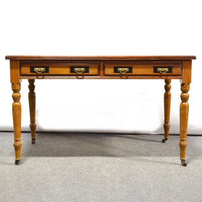 Lot 517 - Victorian Aesthetic movement writing table