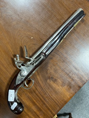 Lot 154 - Two 19th Century pistols