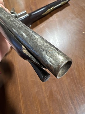 Lot 154 - Two 19th Century pistols