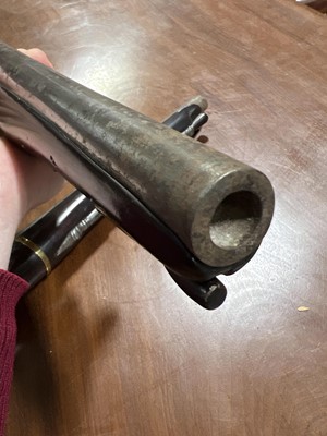 Lot 154 - Two 19th Century pistols