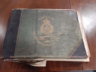 Lot 164 - Northamptonshire Yeomanry and Northamptonshire Regiment interest