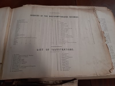 Lot 164 - Northamptonshire Yeomanry and Northamptonshire Regiment interest