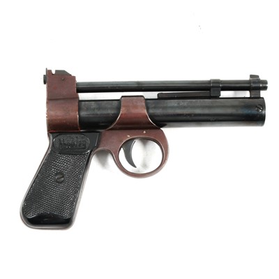 Lot 183 - Webley Air Pistol "Junior" Model and pellets.