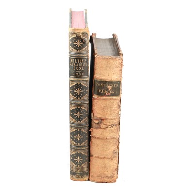 Lot 140 - John Milton, Paradise Lost and Fontaine's Fables