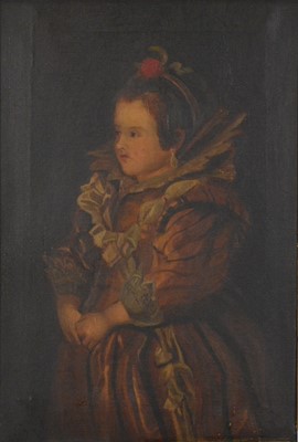 Lot 285 - Follower of Velasquez, A Royal Child