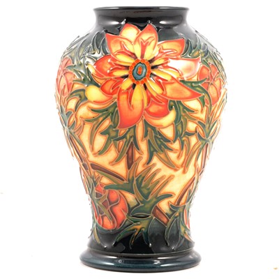 Lot 50 - Rachel Bishop for Moorcroft, a vase in the Spike design.